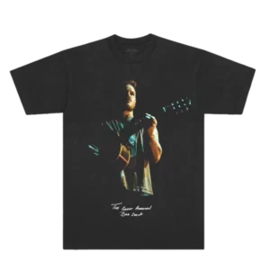 Black Guitar New Script Tee