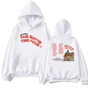 2024 Zach Bryan The Quittin Time Tour Hoodie