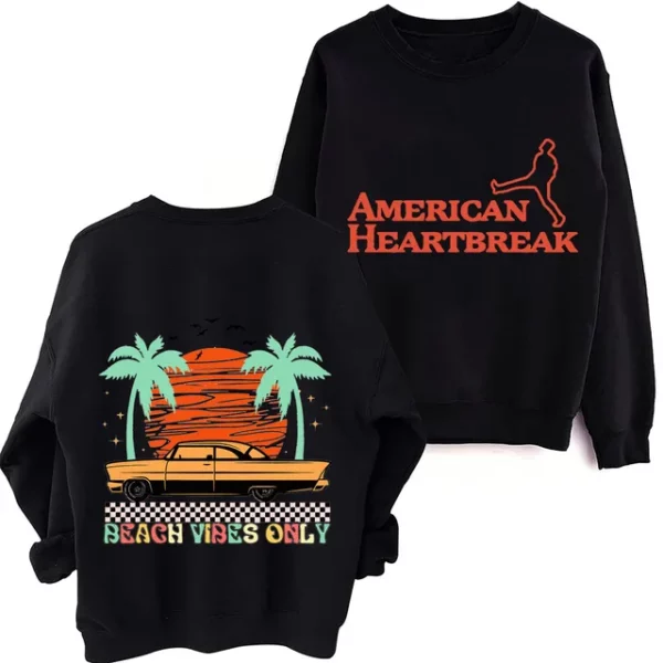 American Heartbreak O-Neck Long Sleeve