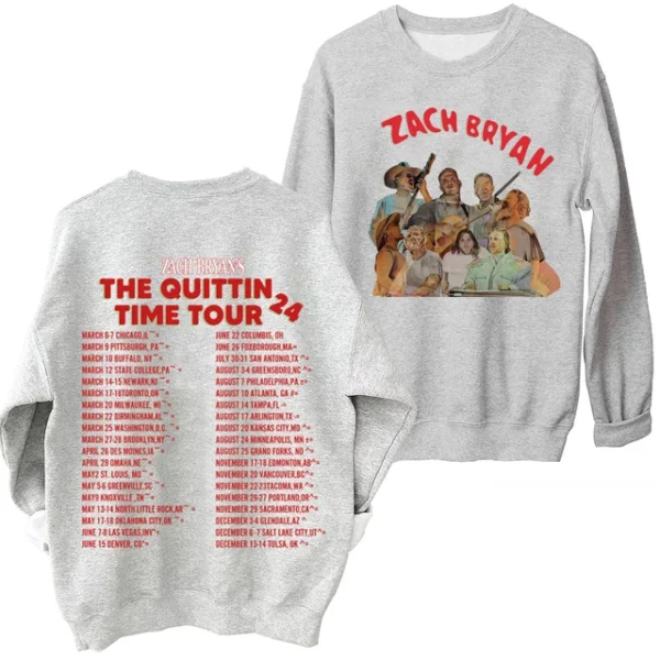 The Quittin Time Tour Crewneck Sweatshirt